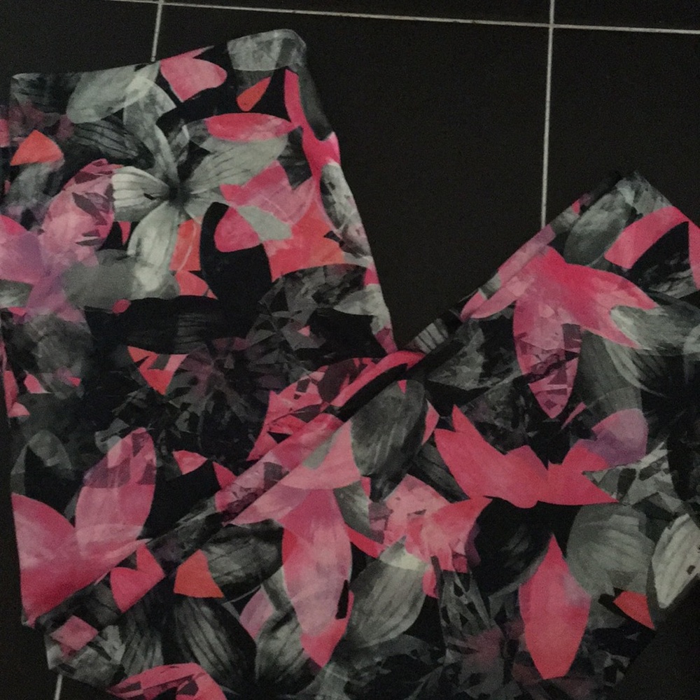 Floral leggings